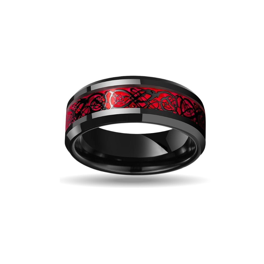 Eternal Dragons Promise Ring Set