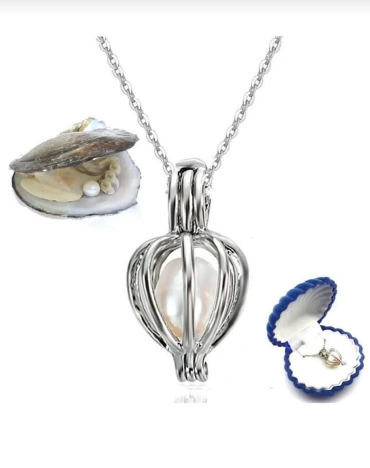 Pearl Necklace - Oyster Real Pearl Necklace - Special Gift - Gift for Women