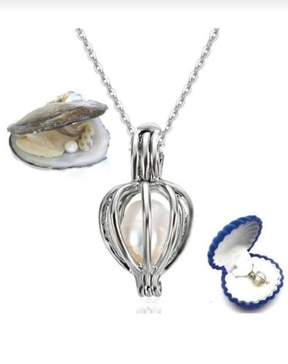 Pearl Necklace - Oyster Real Pearl Necklace - Special Gift - Gift for Women